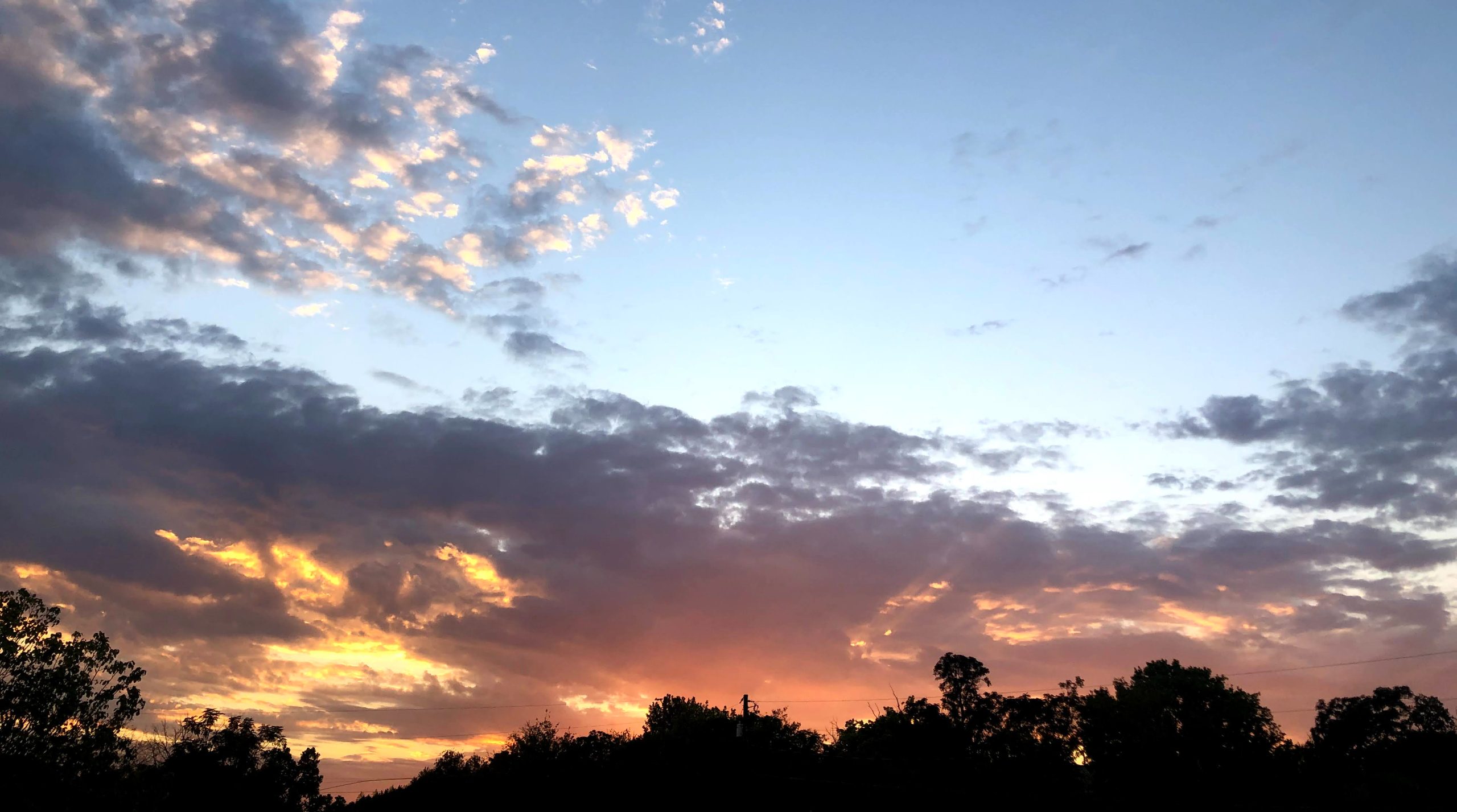 Beautiful Hill Country Sunset